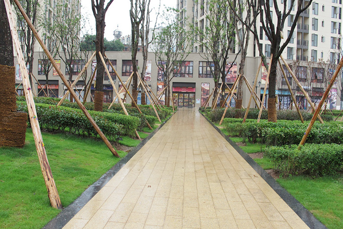 万科金城学府滨江商业广场景观改造项目